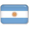 adesivo resinado bandeira argentina
