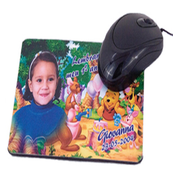 Mouse Pad Cod 9001 - Mouse Pad RETANGULAR Grande - Impresso 1 lado